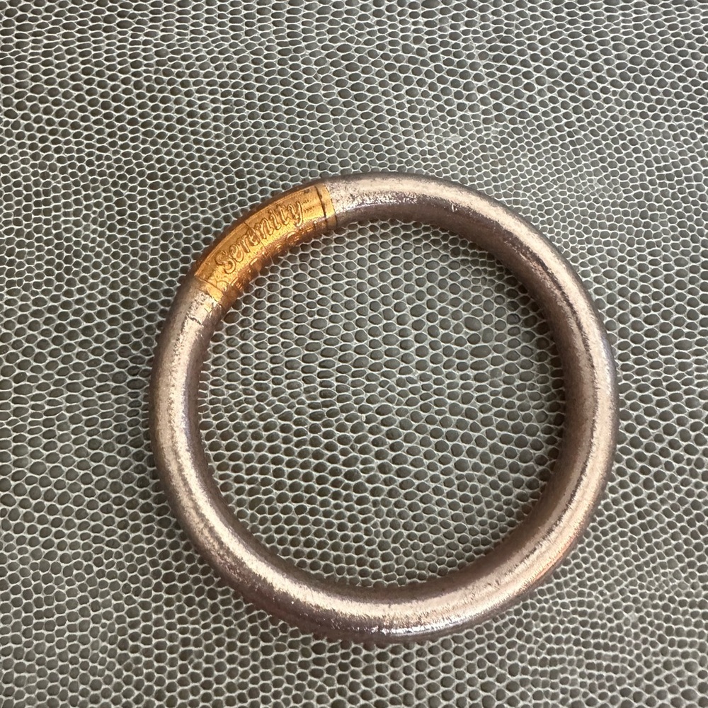 Buddha girl rose GOLD TZUBBIE ALL WEATHER BANGLE® (AWB®) - SERENITY